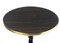 Round Wooden Side Table, Living Room Accent Pedestal End Table - Modern Furniture, Decorative Stand, Small Space Solution, Circular Design, Rustic Home Decor, Elegant Home Furnishing